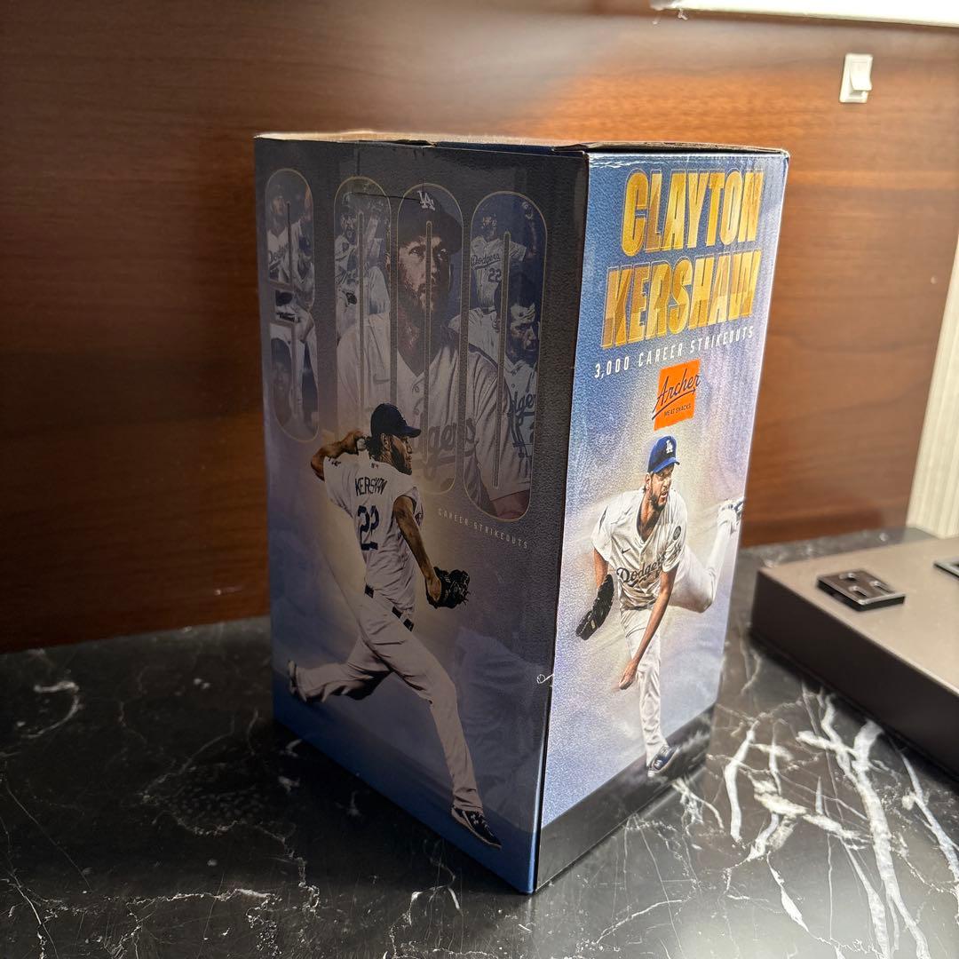 クレイトン・カーショー 3000奪三振記念フィギュア