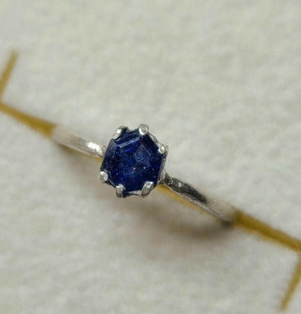 えむえす★スリランカ産ブルーサファイア★リングオーダー