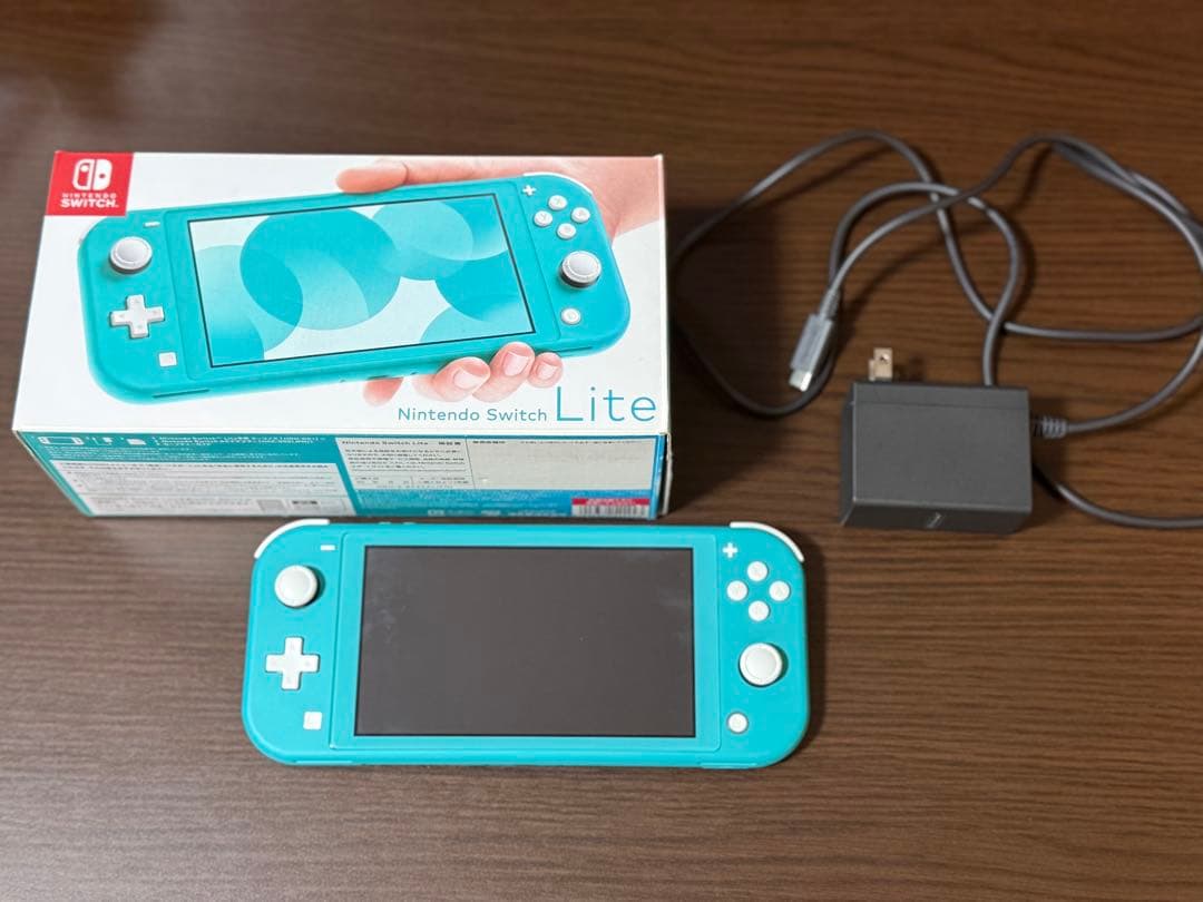 Nintendo Switch Lite　ターコイズ　充電器箱付き