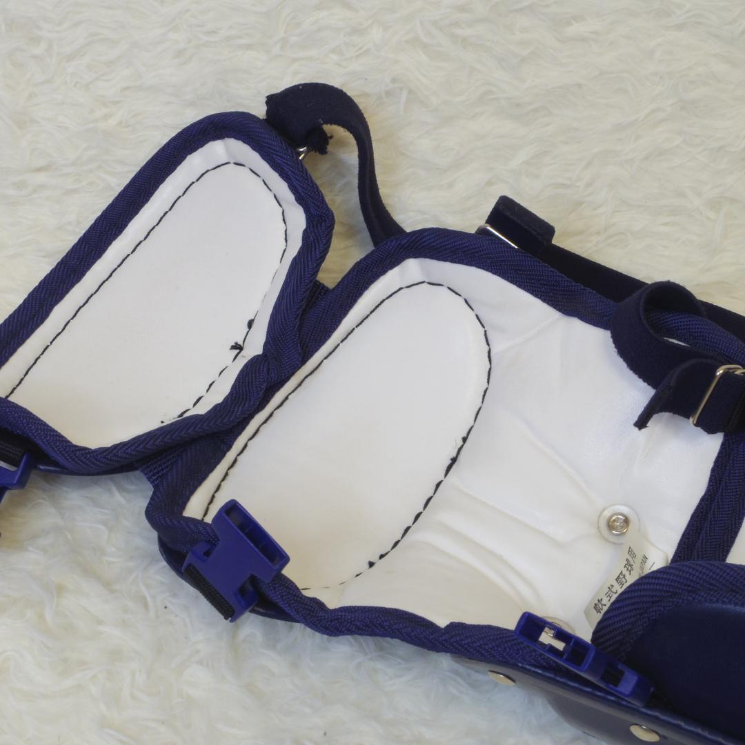 軟式野球３点セット　キャッチャー用レガース、マスク、ヘルメット