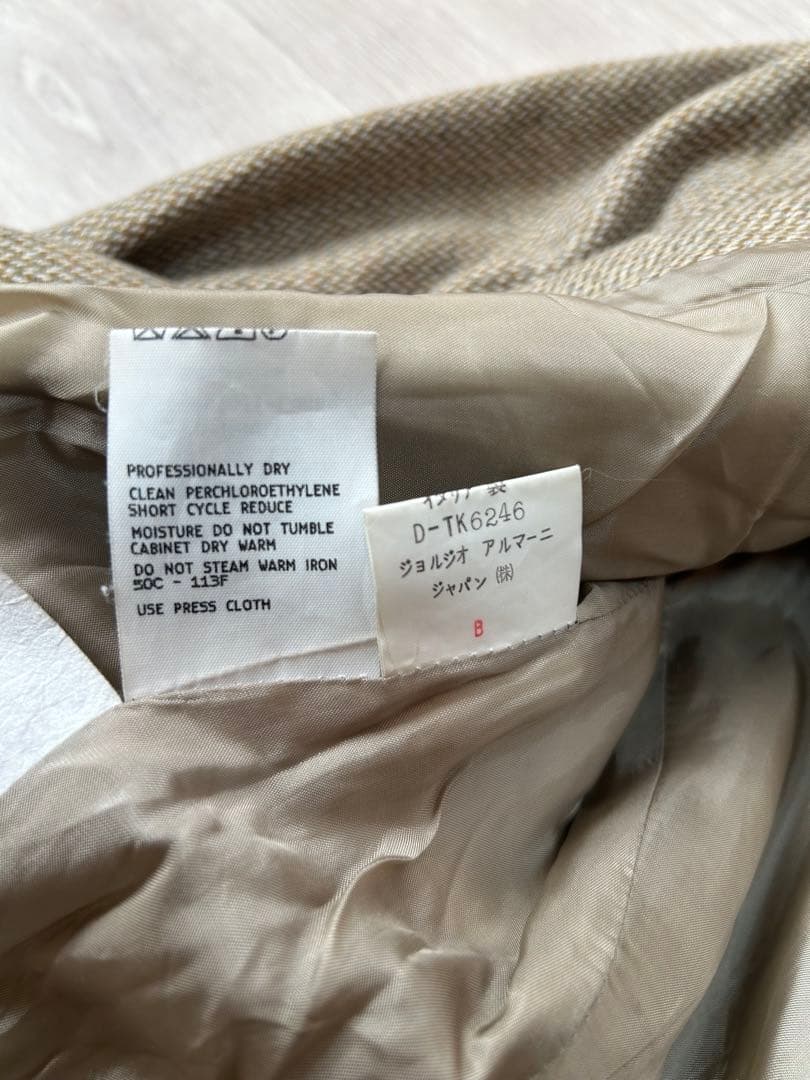 GIORGIO ARMANI テーラードジャケット 42