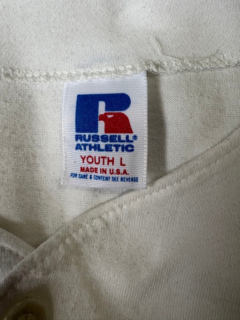 USA製 90's Russellドジャースユニフォーム　背番号名前無し