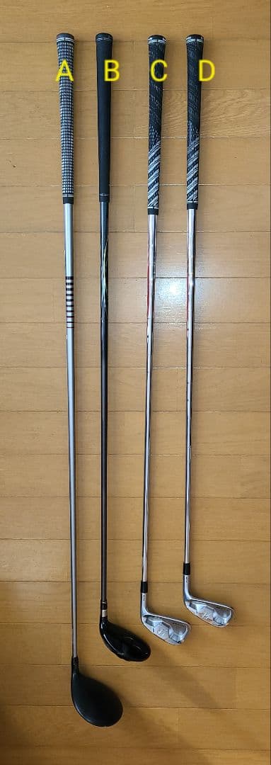 ゴルフクラブ４本　お値下げ中