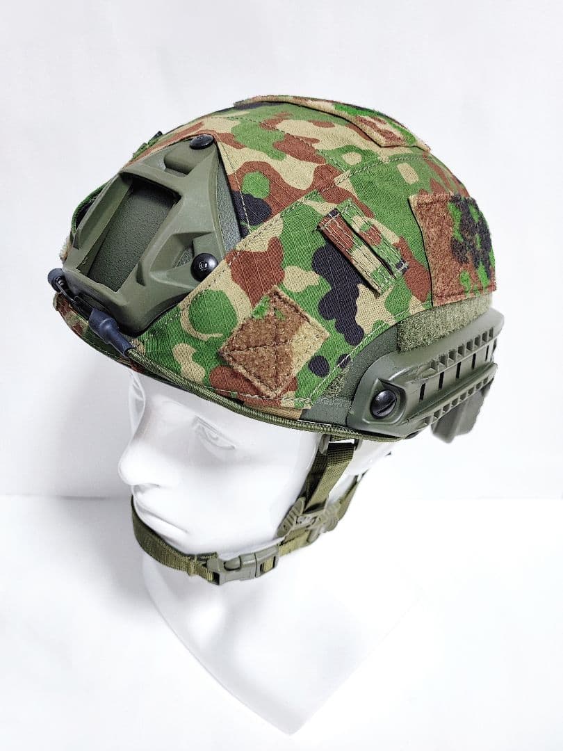 NIJ IIIA レベル3A 陸自迷彩 Fast 防弾ヘルメット カバー