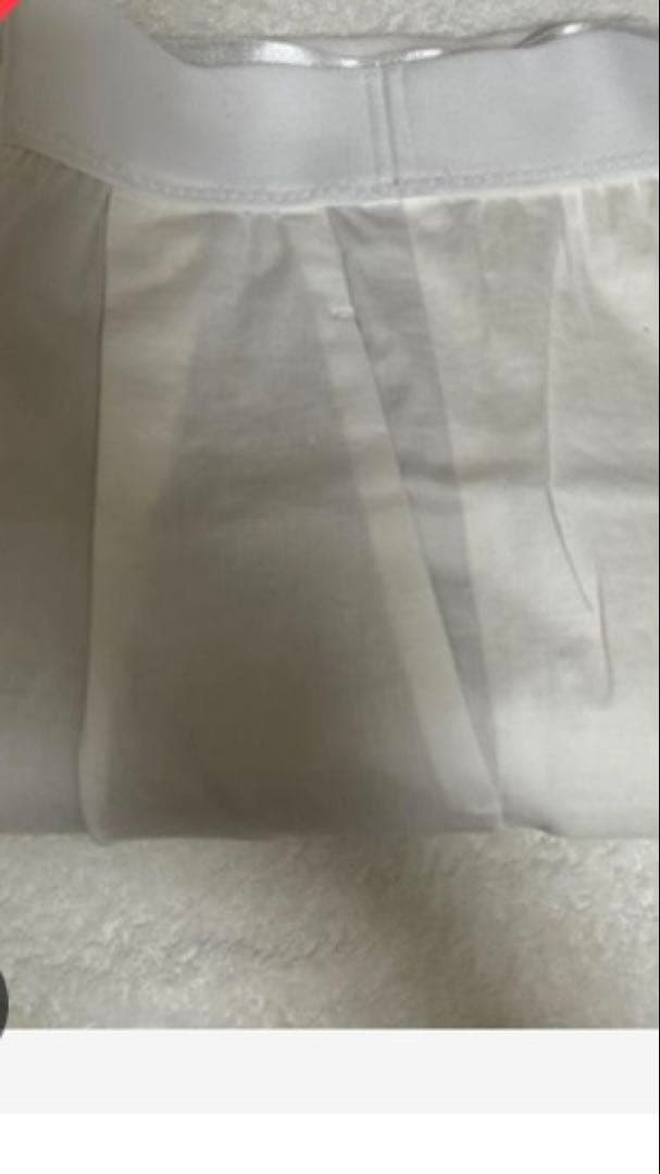 Deuxieme Classe stretch twill タックパンツ 白