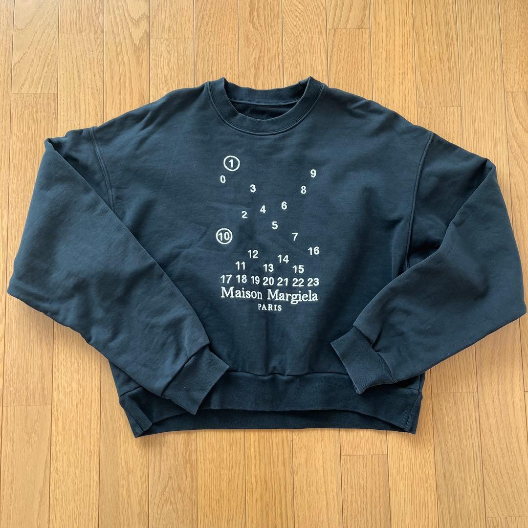 メゾンマルジェラ　カレンダー　オーバーサイズ　トレーナー　レディースXS
