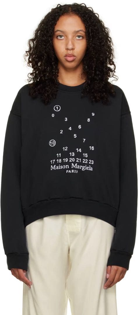 メゾンマルジェラ　カレンダー　オーバーサイズ　トレーナー　レディースXS