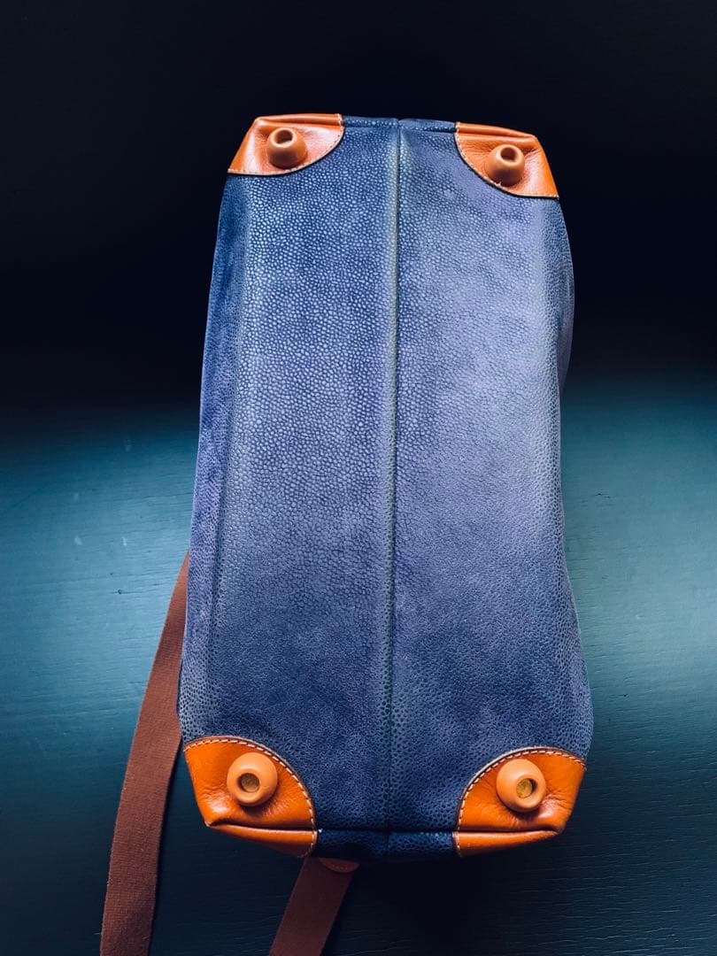 ミラノの老舗旅鞄Bric’s 「life」　ボストンバッグ　粋なサファイアブルー