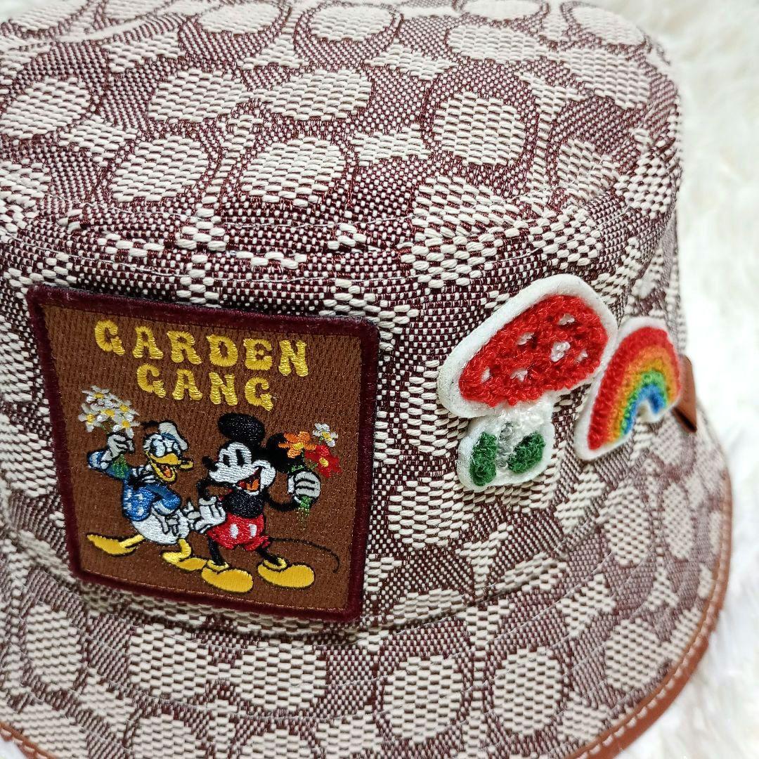 限定　美品　COACHx Disneyコラボ　バケットハット