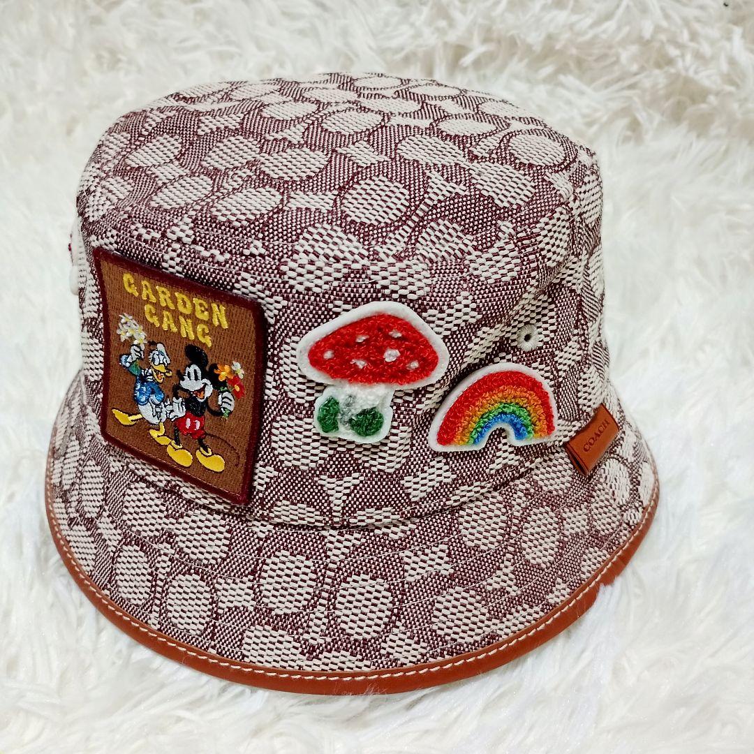 限定　美品　COACHx Disneyコラボ　バケットハット