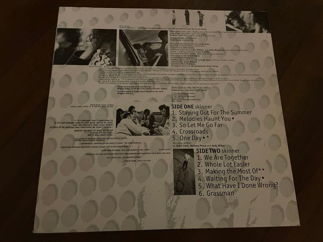 Dodgy 「 GROWN」 UKオリジナル盤　アナログレコード