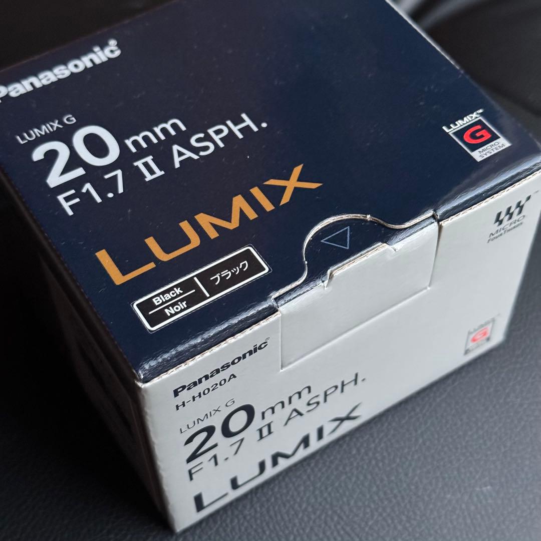 レンズ(単焦点) Panasonic LUMIX G20mm F1.7 II ASPH