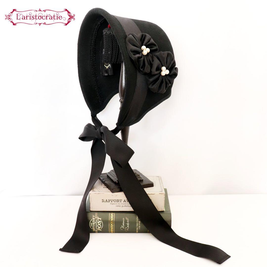 ラリストクラシー/モガウールボンネット/和装/ロリータ/クラロリ