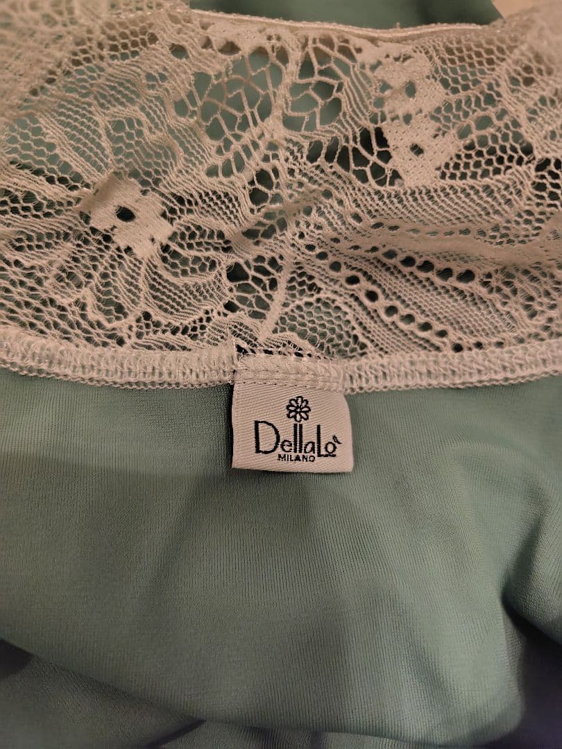 Dellala Milano 長袖レオタード ミントグリーンL