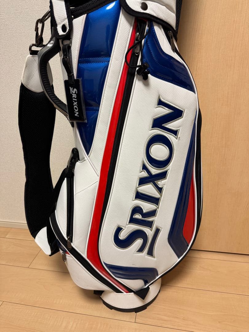 モモちゃん SRIXON スリクソン キャディ バッグ 白/赤/青