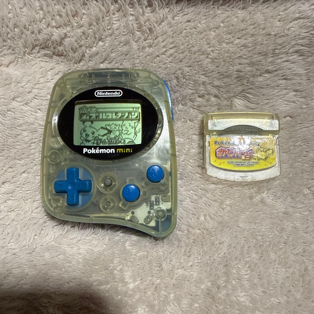 動作確認済　ポケモンミニ　本体　ソフト2種