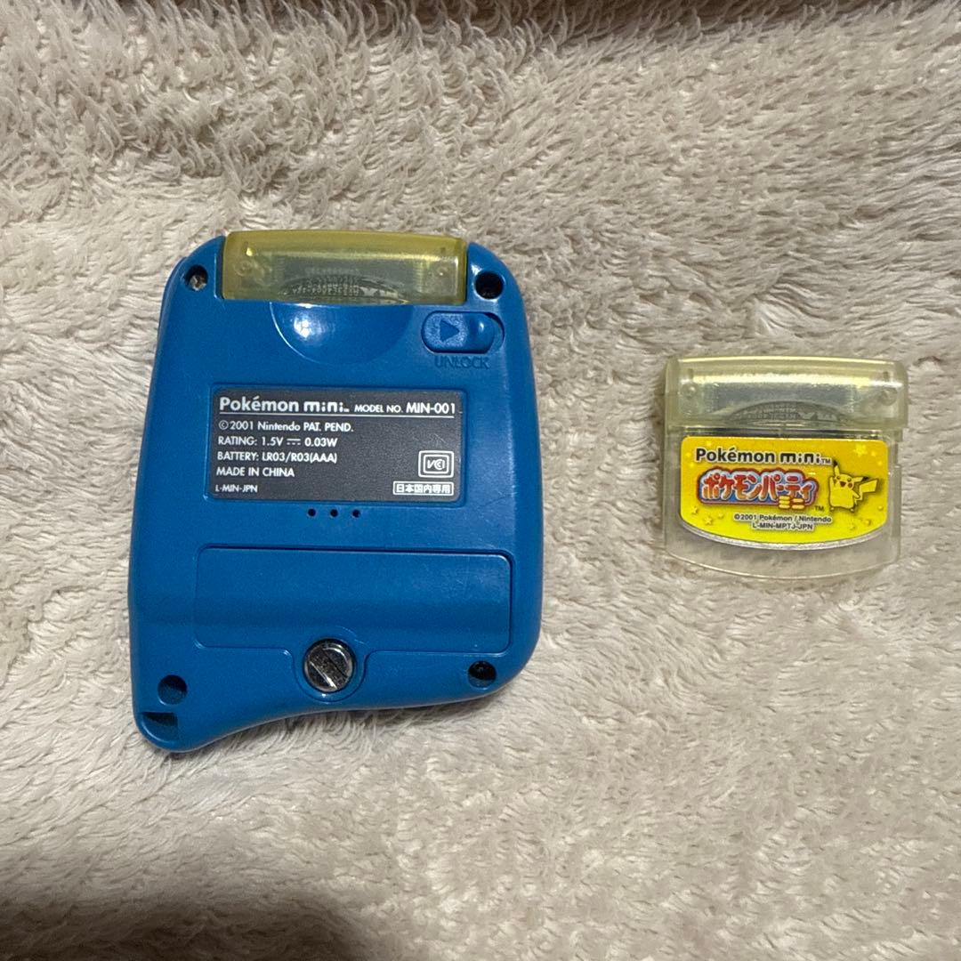動作確認済　ポケモンミニ　本体　ソフト2種