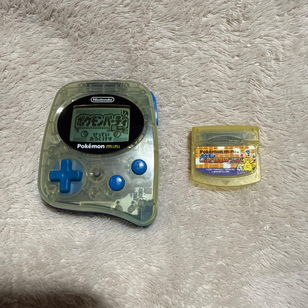 動作確認済　ポケモンミニ　本体　ソフト2種
