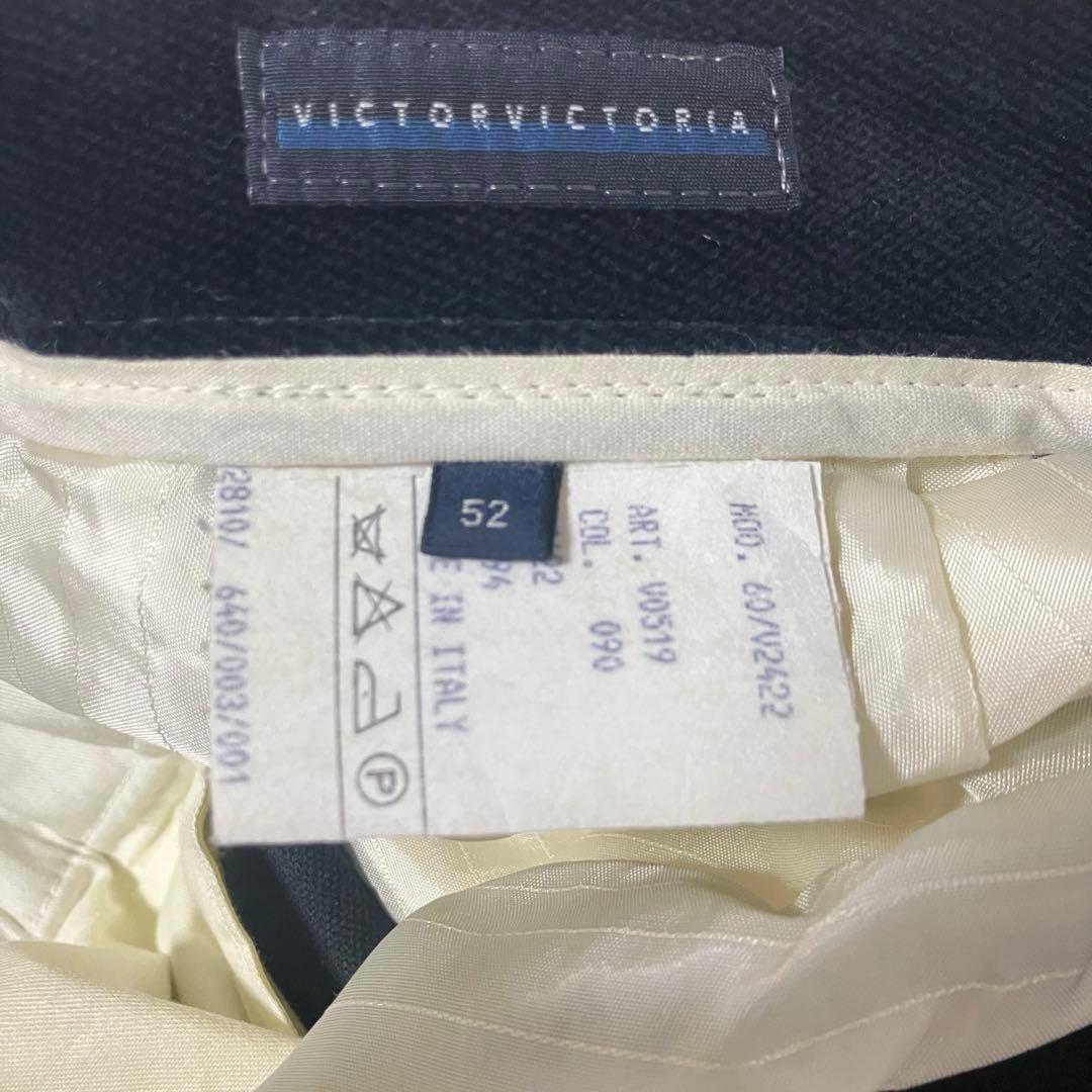 80s　90s　イタリア製　ブラック　スラックス　ベロア　高級　伊製　パンツ