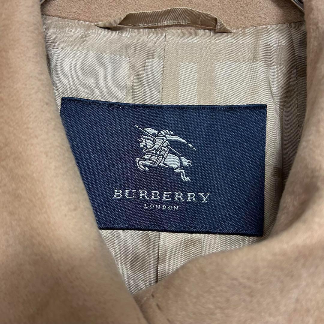 BURBERRY LONDON バーバリー　ウールコート　9　ブラウン系