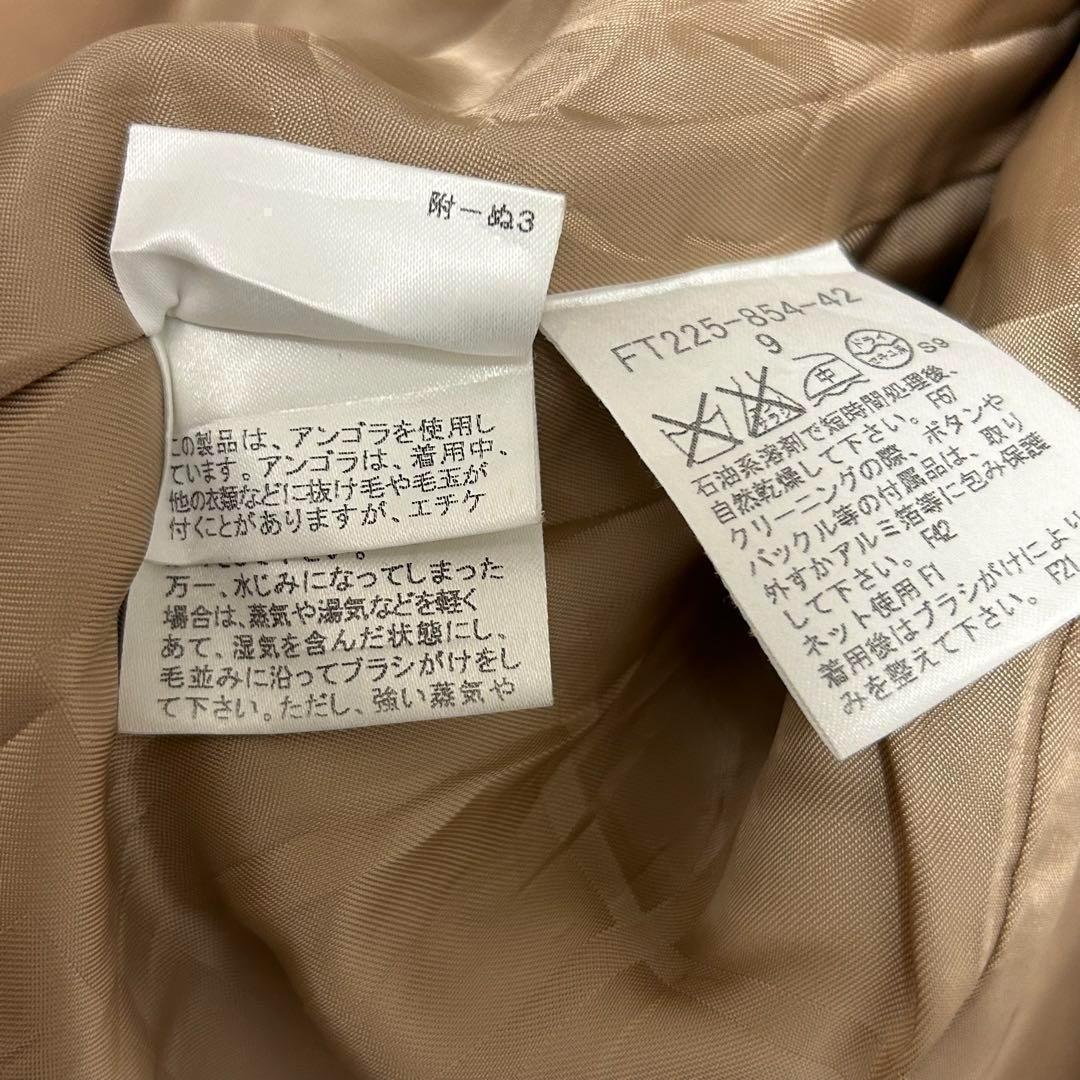 BURBERRY LONDON バーバリー　ウールコート　9　ブラウン系