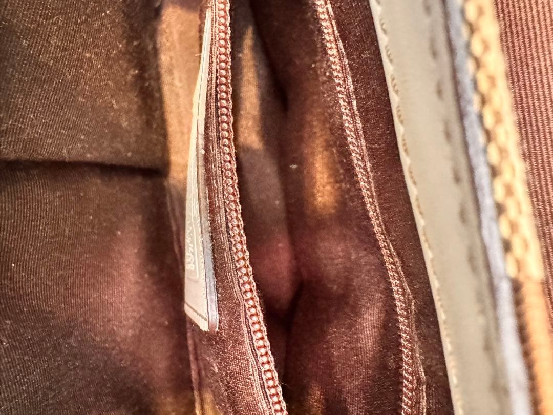 【美品】　COACH ショルダーバッグ ブラウン