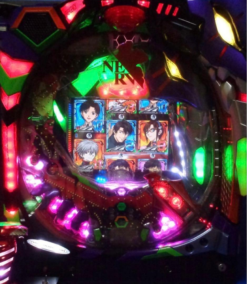 【送料込み】CRヱヴァンゲリヲン～始まりの福音～SRW　枠フラ付卓上パチンコ