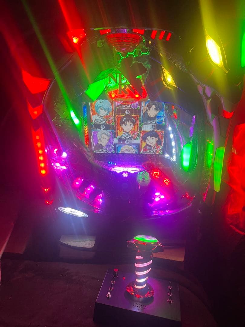 【送料込み】CRヱヴァンゲリヲン～始まりの福音～SRW　枠フラ付卓上パチンコ