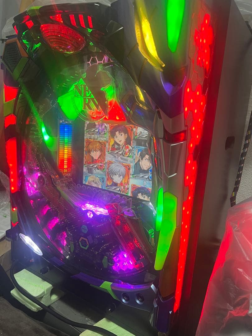 【送料込み】CRヱヴァンゲリヲン～始まりの福音～SRW　枠フラ付卓上パチンコ