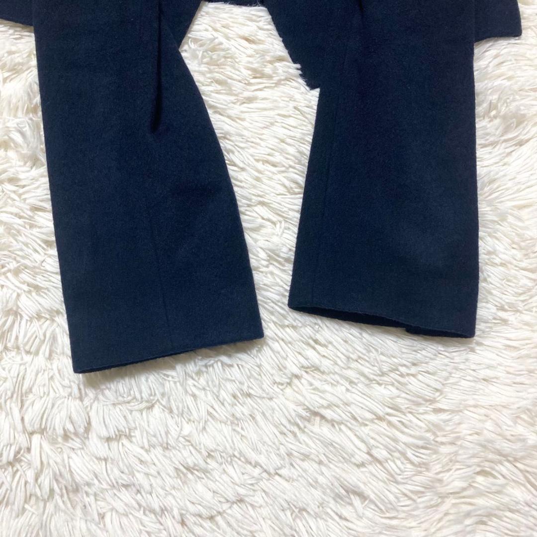 希少 Lサイズ ヴィヴィアンウエストウッドマン コート 変形 ウール ネイビー