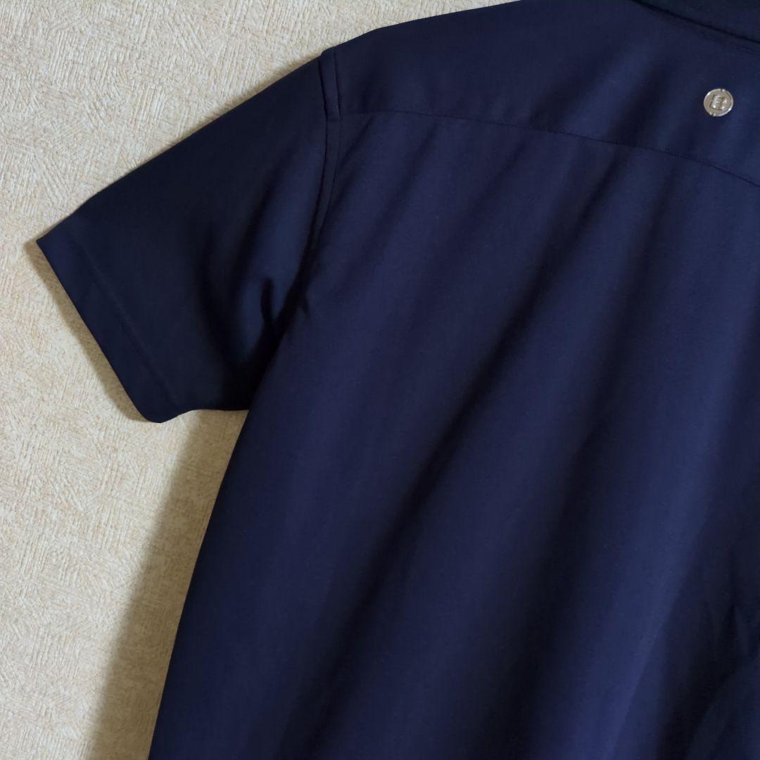 ブリーフィングゴルフ ポロシャツ ゴルフウェア ネイビー L