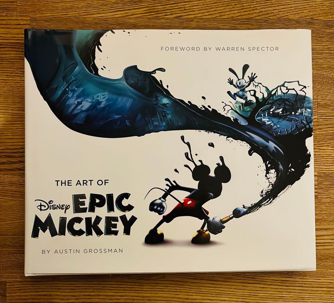 【美品】The Art of Disney Epic Mickey