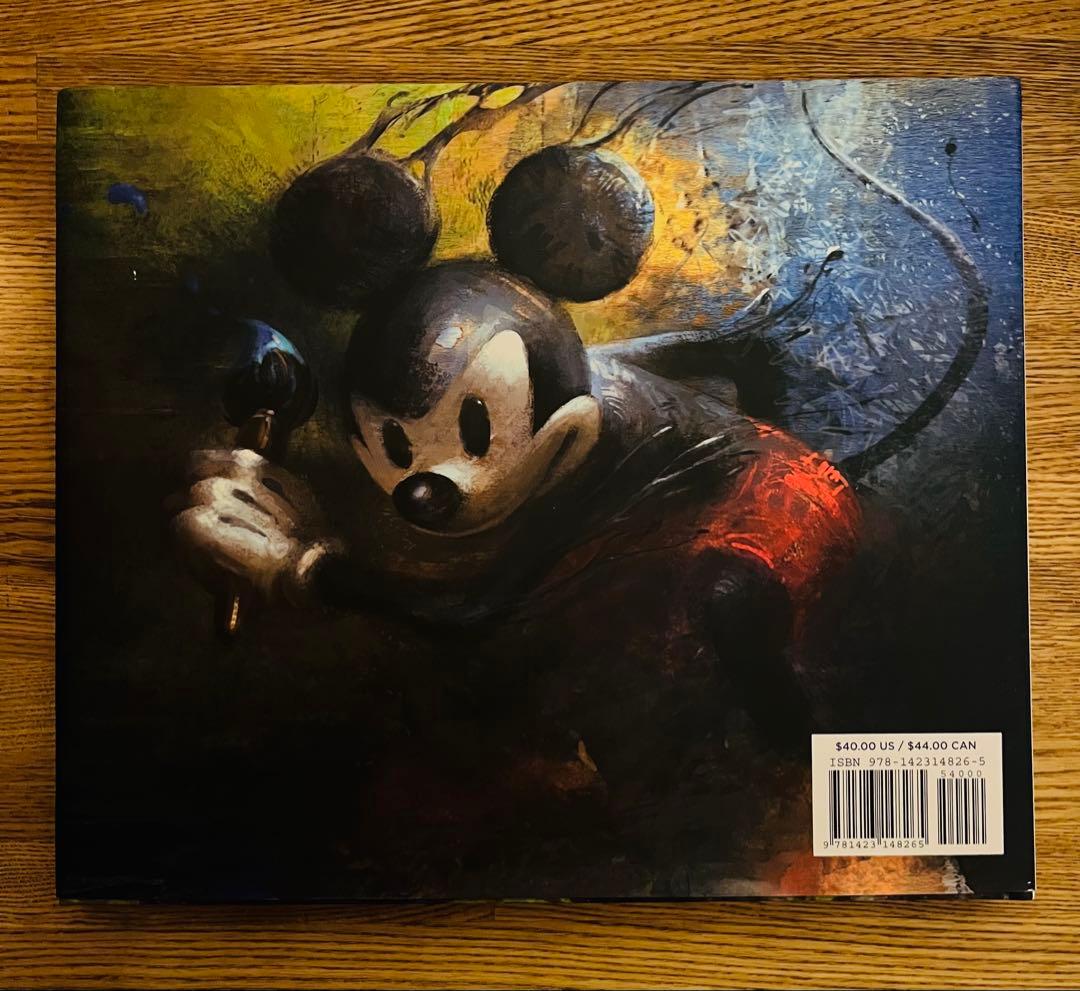 【美品】The Art of Disney Epic Mickey