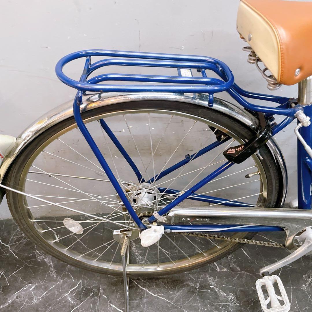 【970】《限定価格》一般車 シティー車 ブリヂストン cajuna ブルー