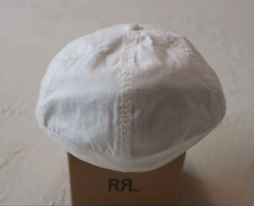 新品*RRL*コットン　ニュースボーイキャップ *M　ダブルアールエル
