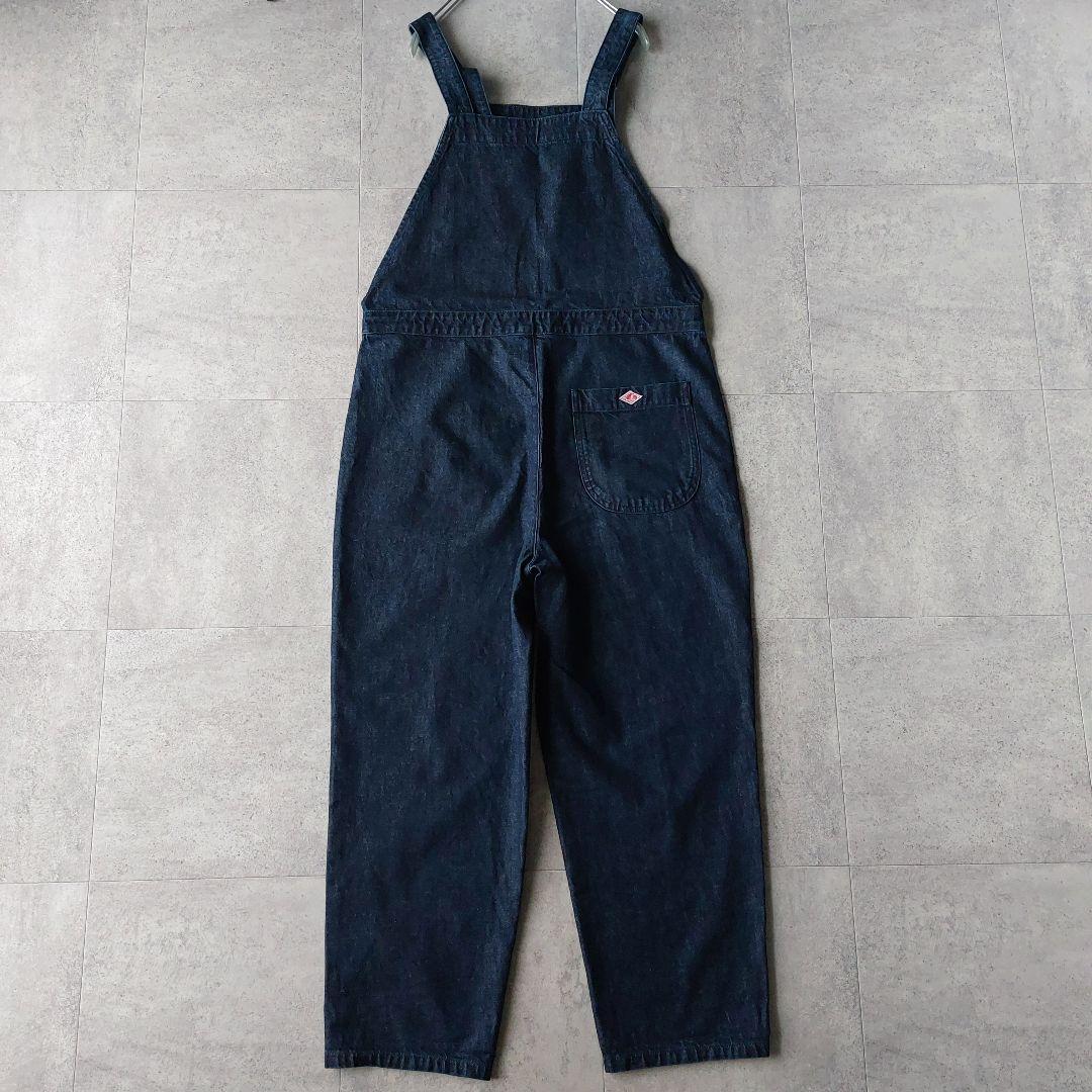 美品 ダントン DANTON デニムオールインワン 36 オーバーオール