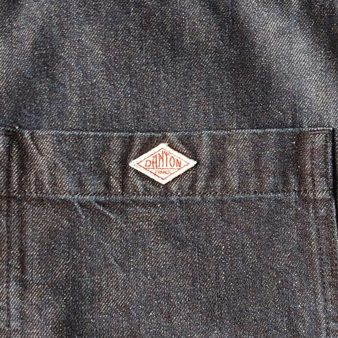 美品 ダントン DANTON デニムオールインワン 36 オーバーオール