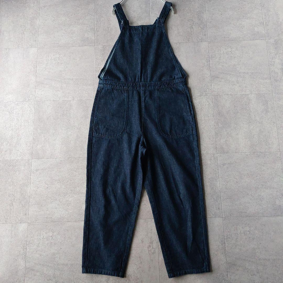 美品 ダントン DANTON デニムオールインワン 36 オーバーオール