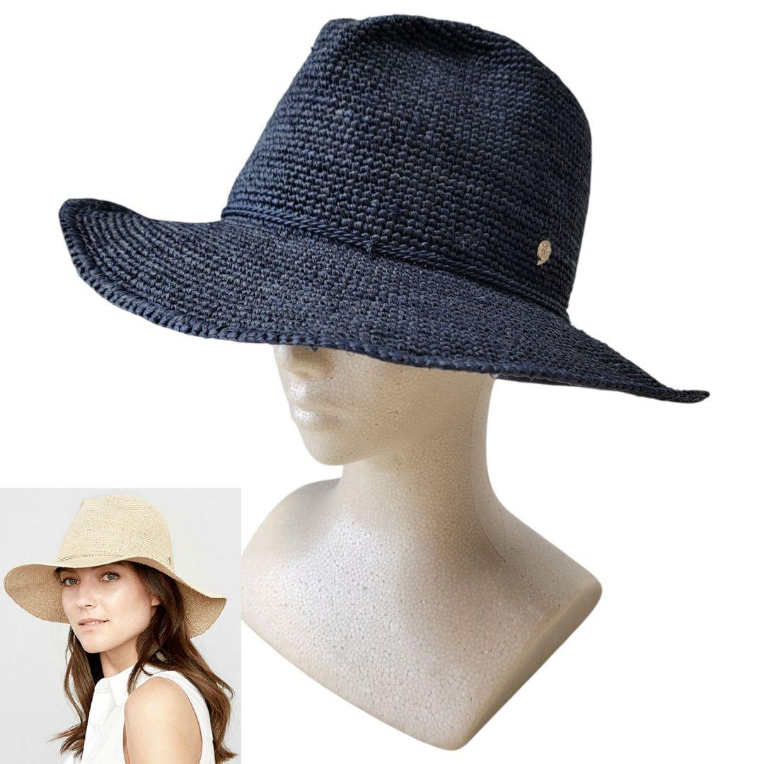 極美品 真夏の紫外線対策 ヘレンカミンスキー Desmonda ラフィアハット