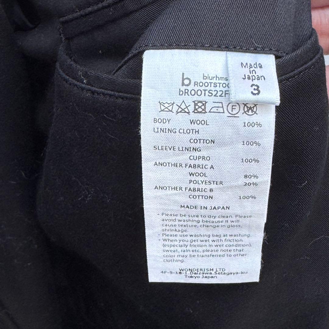 ジャケット・アウター blurhms / Wool Melton Duffle Coat