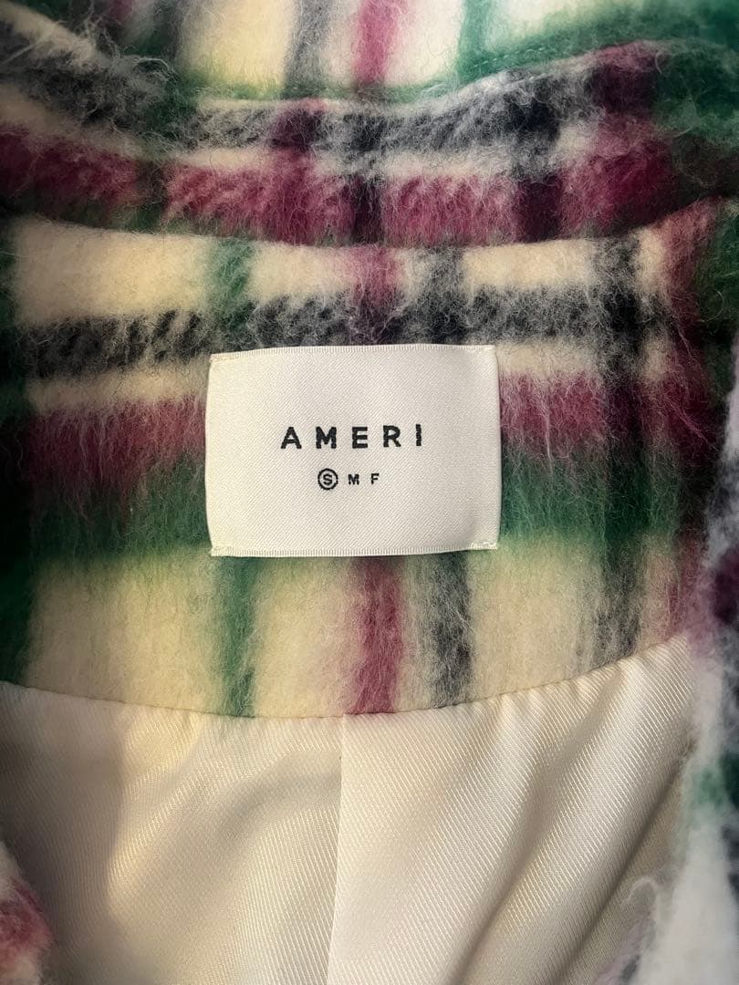 ジャケット・アウター ADORABLE SHAGGY CHECK COAT