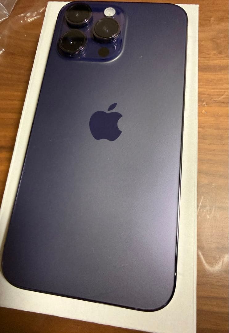 iPhone 14 ProMax 256GB ディープパープル バッテリー86%