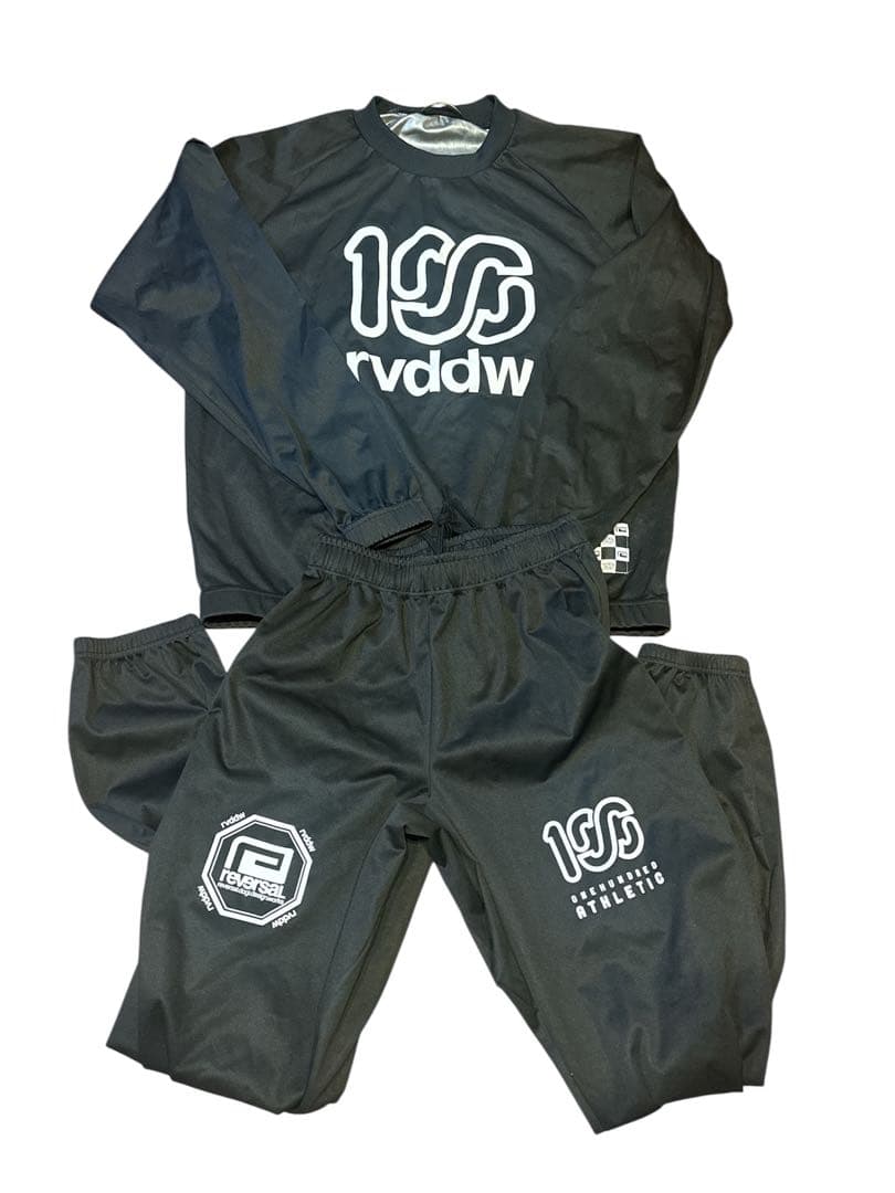 激レア reversal / ワンハンドレッドアスレチック　サウナスーツ上下　M