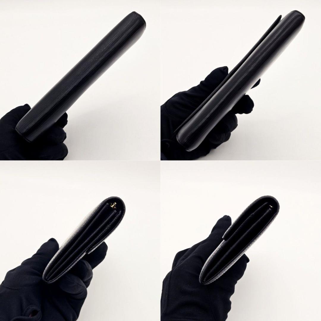 T 長財布 エピ ポルトフォイユ サラ 6枚 A33 ブラック
