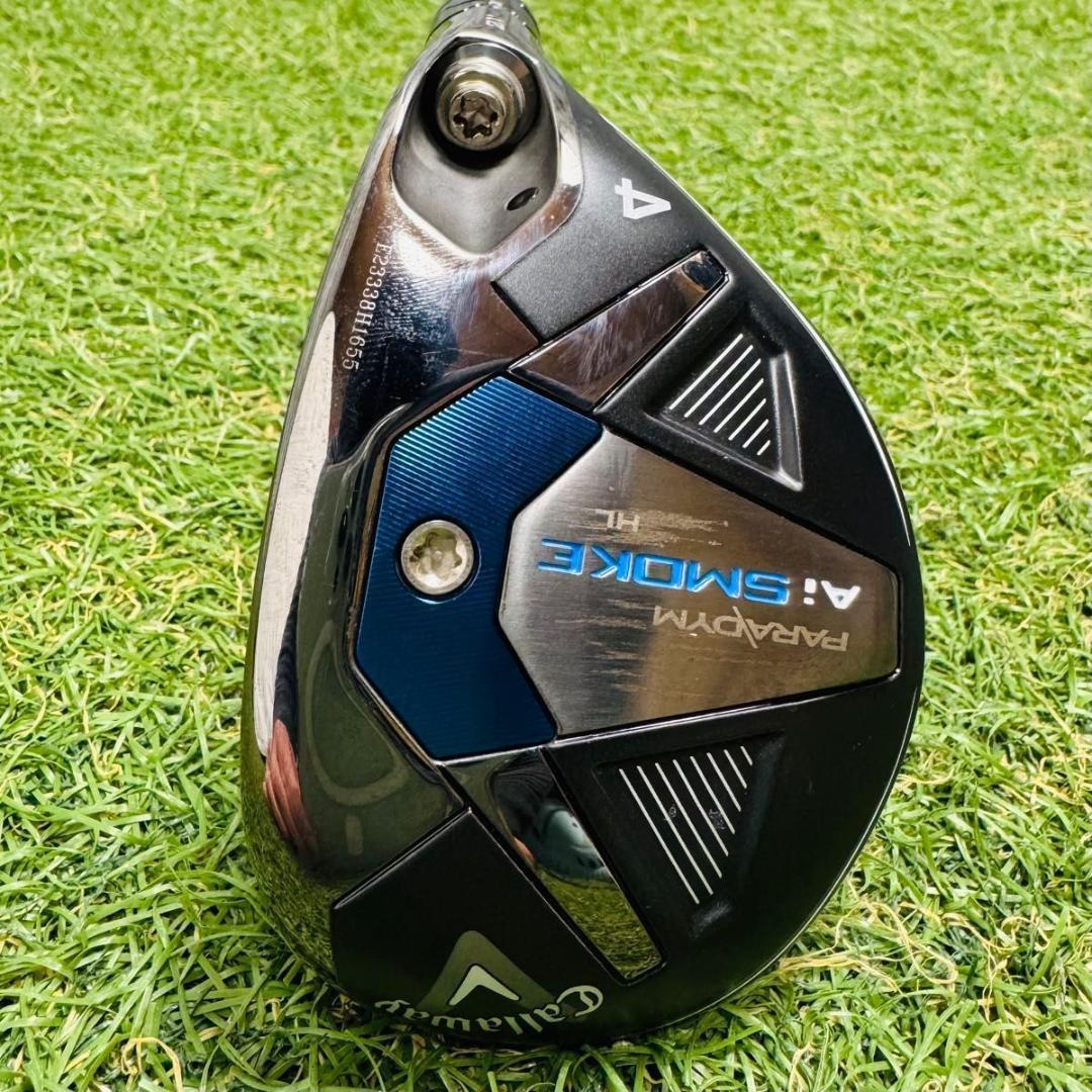 【良品】キャロウェイ Aiスモーク HL 4UT ユーティリティ SR