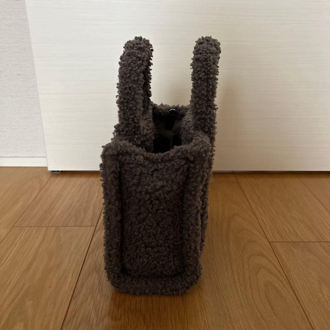 【極美品】マークジェイコブス ザ・トート　テディ ブラウン　ミディアム