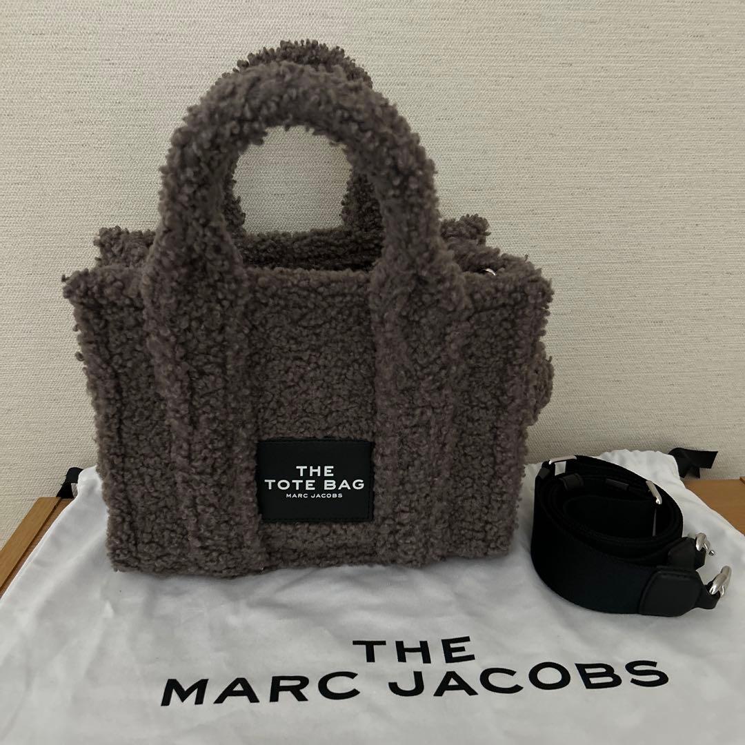 【極美品】マークジェイコブス ザ・トート　テディ ブラウン　ミディアム
