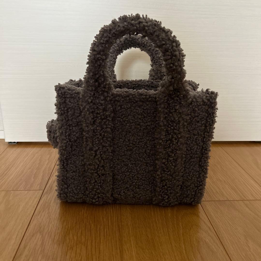 【極美品】マークジェイコブス ザ・トート　テディ ブラウン　ミディアム