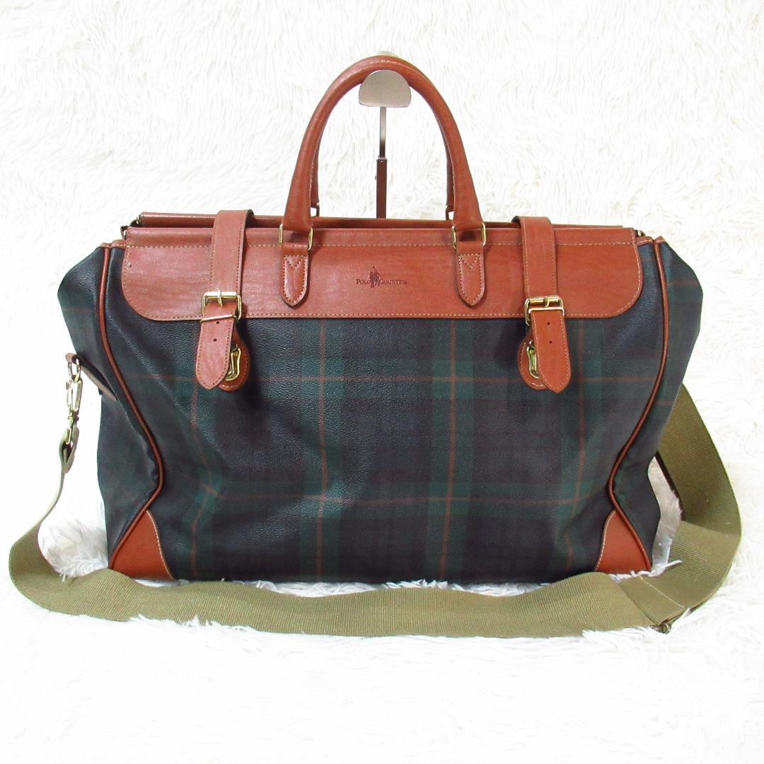 ん　Polo Country ポロカントリー ボストンバッグ 2way