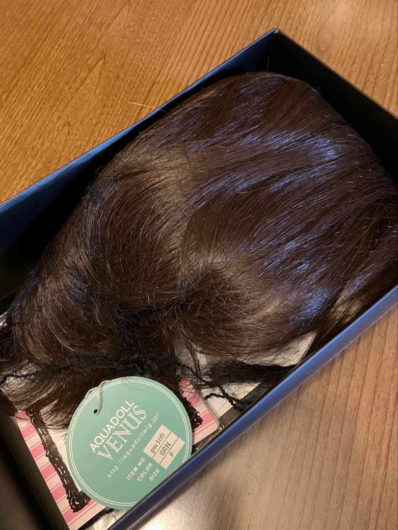 最終値下げ！【ほぼ新品】AQUADOLL VENUS ショートウィッグ ブラウン